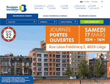 Tablet Screenshot of bouygues-immobilier.be